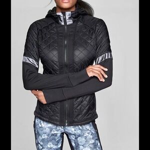 ATHLETA Rock Springs CYA Jacket Puffer Black Size S
